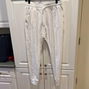 ZYIA White Track Pants